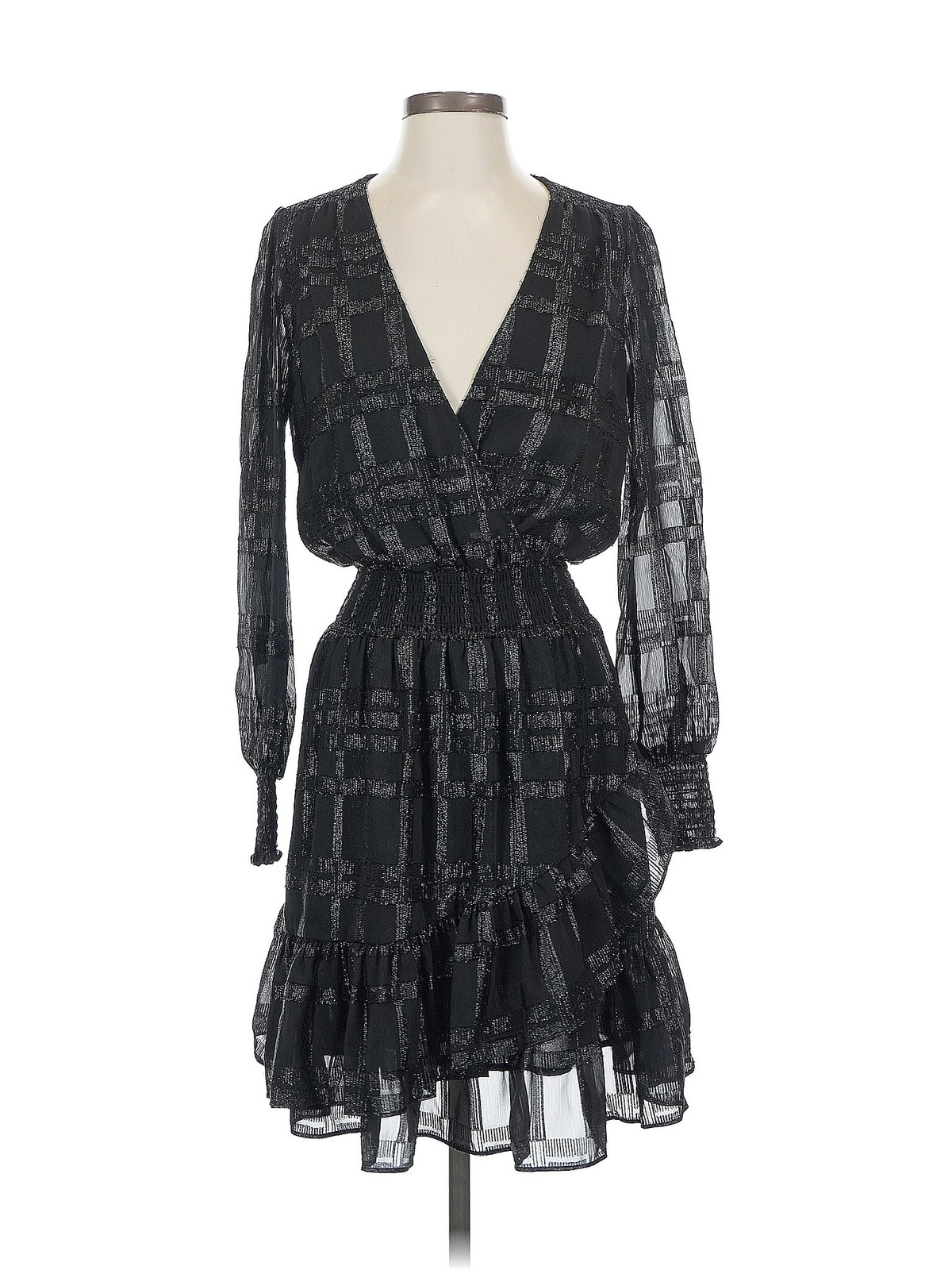 MICHAEL Michael Kors Women Black Cocktail Dress S