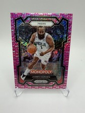 2023-24 Panini Prizm Monopoly - James Harden #67 Millionaire Pink Shimmer /5