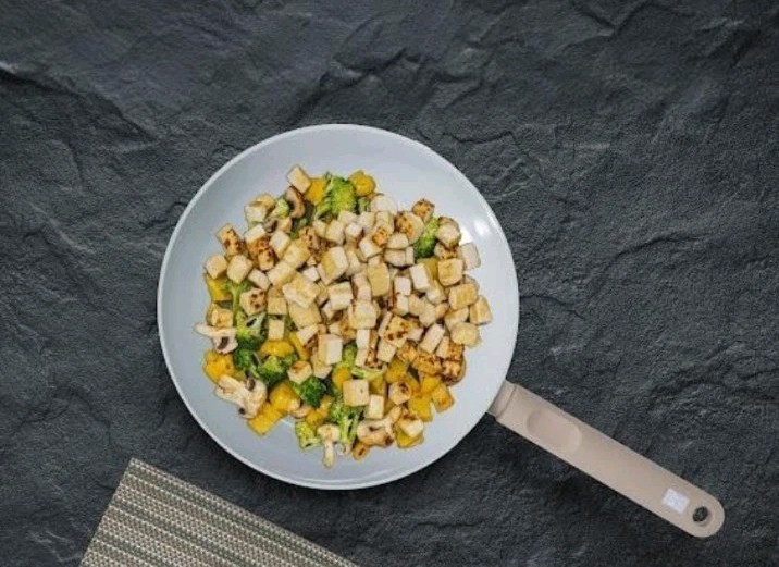 Zanetti 22cm Non-Stick Frying Pan Ceramic Coating for Gas Electric Induction image 3