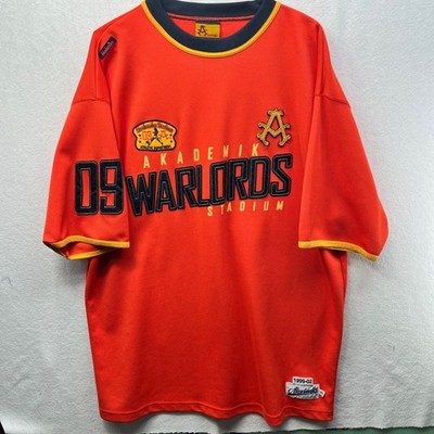 VINTAGE MENS JERSEY SIZE XXL  AKADEMIKS STADIUM DIVISION WARLORDS NYC SERIES