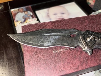 Handmade Japanese VG10 Damascus Steel..new VG10 blade core gets 60-62 HRC..