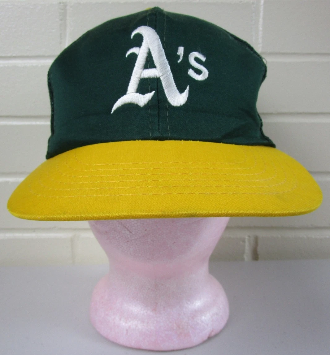 Oakland Athletics Yellow MLB Fan Cap, Hats for sale | eBay