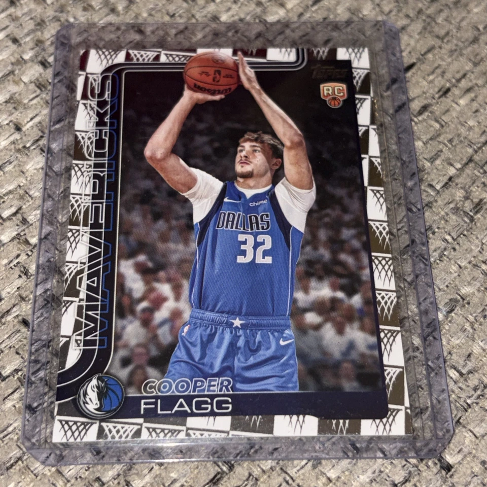 2025-26 Topps Basketball Cooper Flagg Tip Off Rookie Card Dallas Mavericks SP RC - Image 2 of 4