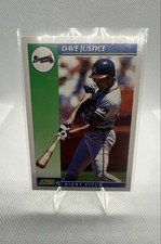 1992 Score - David Justice #4