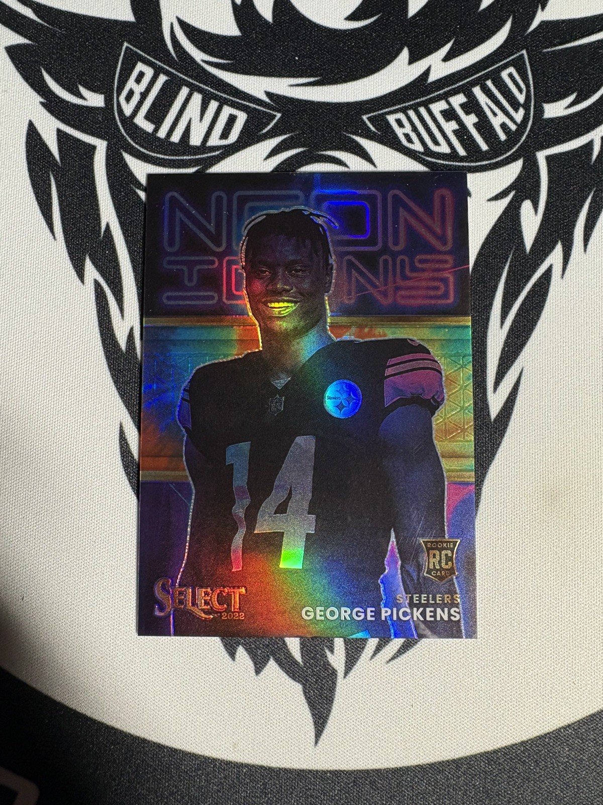 2022 SELECT GEORGE PICKENS Rookie TIE-DYE  NEON ICONS /25 #NI23