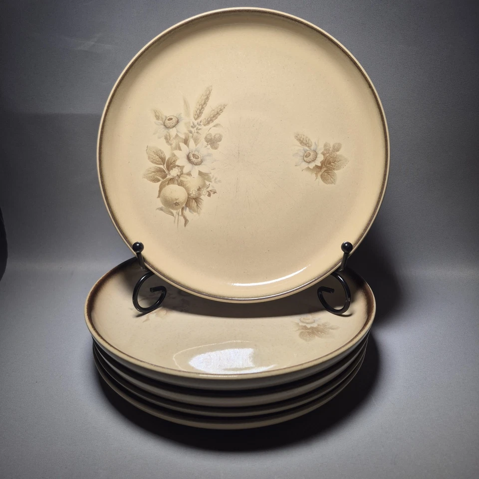 4x Denby Memories Side Starter Plates 8¼" 21cm Stoneware England Dinning Set - Image 2 of 4