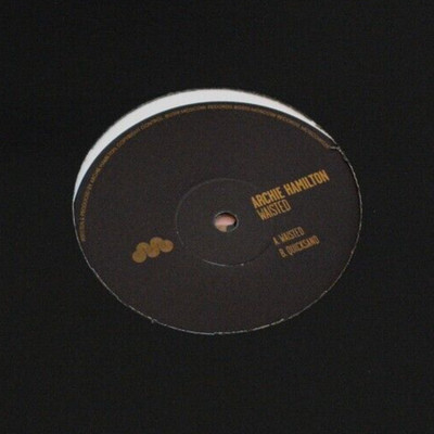 ARCHIE HAMILTON ''WAISTED'' 12'' TECHNO HOUSE UK DJ VINYL *MINT*