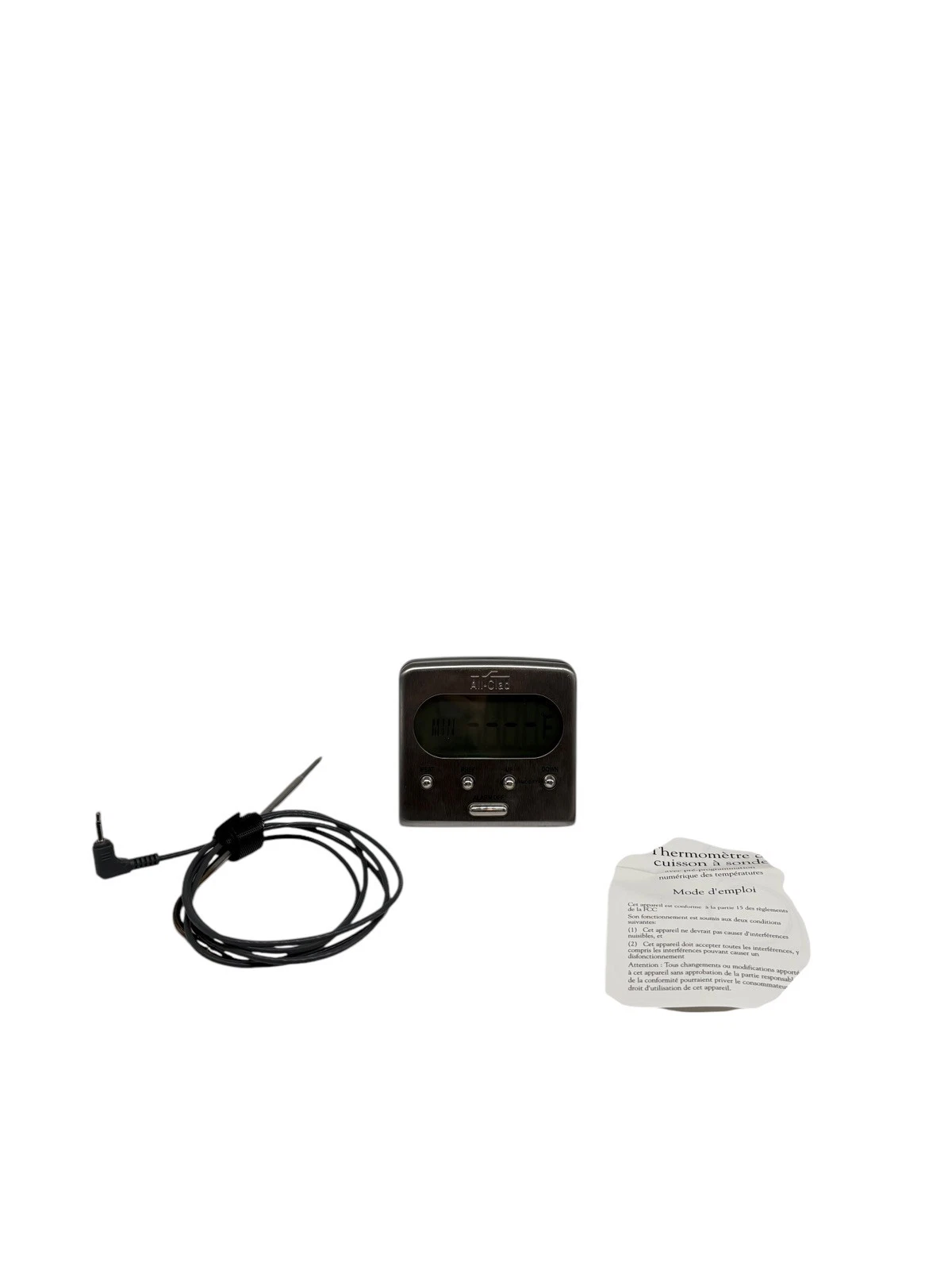 ALL-CLAD STAINLESS OVEN PROBE THERMOMETER LCD DISPLAY
Opens in a new window or tab