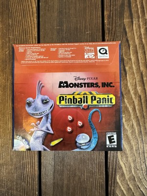Monsters, Inc. Pinball Paint (2001, CD-ROM, PC, Mac) Rated E, Disney/Pixar
