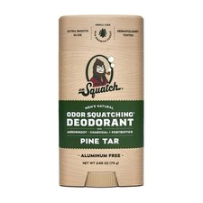 Dr. Squatch Men's Natural Deodorant Pine Tar 2.65 oz Aluminum Free