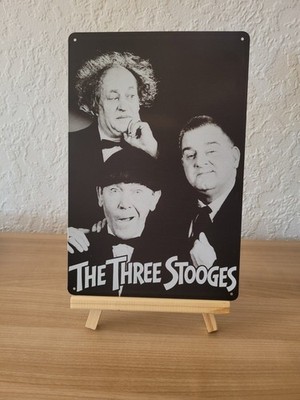 The Three Stooges Blechschild - 30 x 20 cm