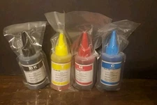 4X100ML Inkjet Printer Ink Refill Kits Refill Ink for HP, Canon, Epson, Lexmark