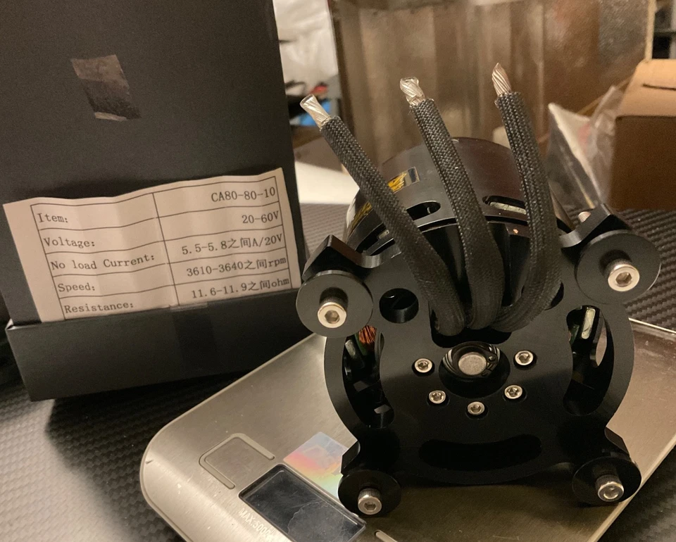 Motor Outrunner sin escobillas Turnigy CA80 160kv (hasta 14S LiPo) Foto 3 de 3