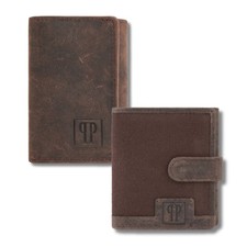 Herrengeldb&ouml;rse T-04-BR Schl&uuml;sseletui aus Leder T-49-BR Paolo Peruzzi Geschenkse