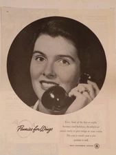 Magazine Ad* - 1953 - AT&T / Bell System - Pennies for Wings
