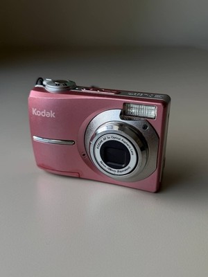 Kodak EasyShare C813 8.2MP Digital y2k Camera 3x Zoom Pink Rose Digicam WORKS
