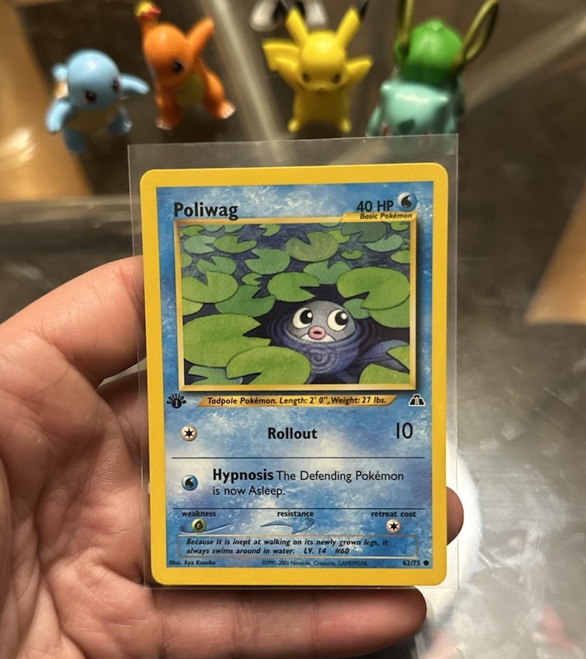 Poliwag 62/75 Neo Discovery-1st Edition Regular