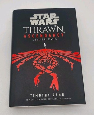 Star Wars Thrawn Ascendancy: Lesser Evil Hardcover Barnes & Noble Edition+Poster