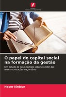 Naser Khdour | O Papel Do Capital Social Na FormaçãO Da GestãO | Taschenbuch