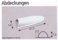 2 Stück Servo Abdeckungen Hutzen Servoabdeckung Gestänge Abdeckung Hutze