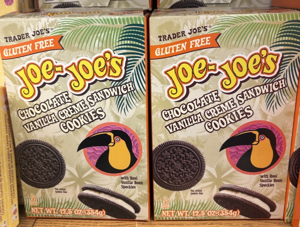 2 Pack Trader Joe's Joe Joe's Cookies Gluten Free Chocolate