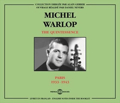 Quintessence Paris 1933-43 von Michel Warlop [Audio CD]