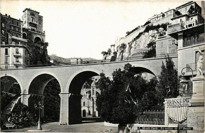 CPA ed. Aqua 1 Monaco Monte Carlo Le Vallon St-Devote (214388)