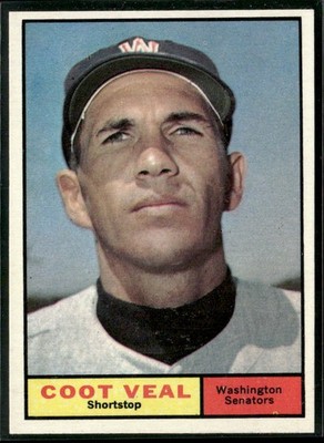 1961 Topps #432 Coot Veal EX