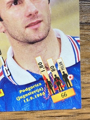 Free Shipping Panini 1998 France World Cup Card #66 Dejan