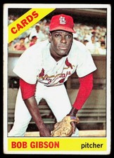 Top 10 Bob Gibson Baseball Cards 25