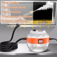 Steamer Cleaning Machine Steam Cleaner 3800W 6-Speeds W/ 3x Heads For Car Home