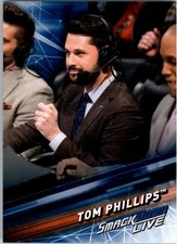2019 Topps WWE SmackDown Live #53 Tom Phillips - WWE