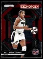 2024-25 Panini Prizm Monopoly Aliyah Boston Indiana Fever #WNBA17