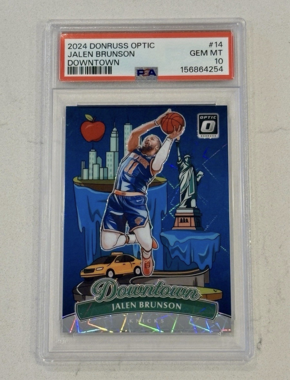 READ DESCRIPTION | Panini Downtown Jalen Brunson PSA 10 2024-25 🔥Chaser Pack