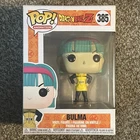 2018 Funko Pop! Dragon Ball Z BULMA Yellow Dress #385 Vinyl Figure NEW MINT BOX
