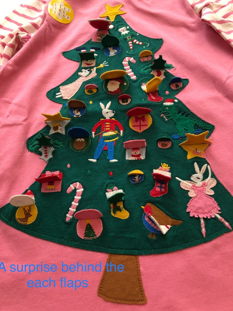 NWT Mini Boden Festive Advent Calendar Dress | eBay
