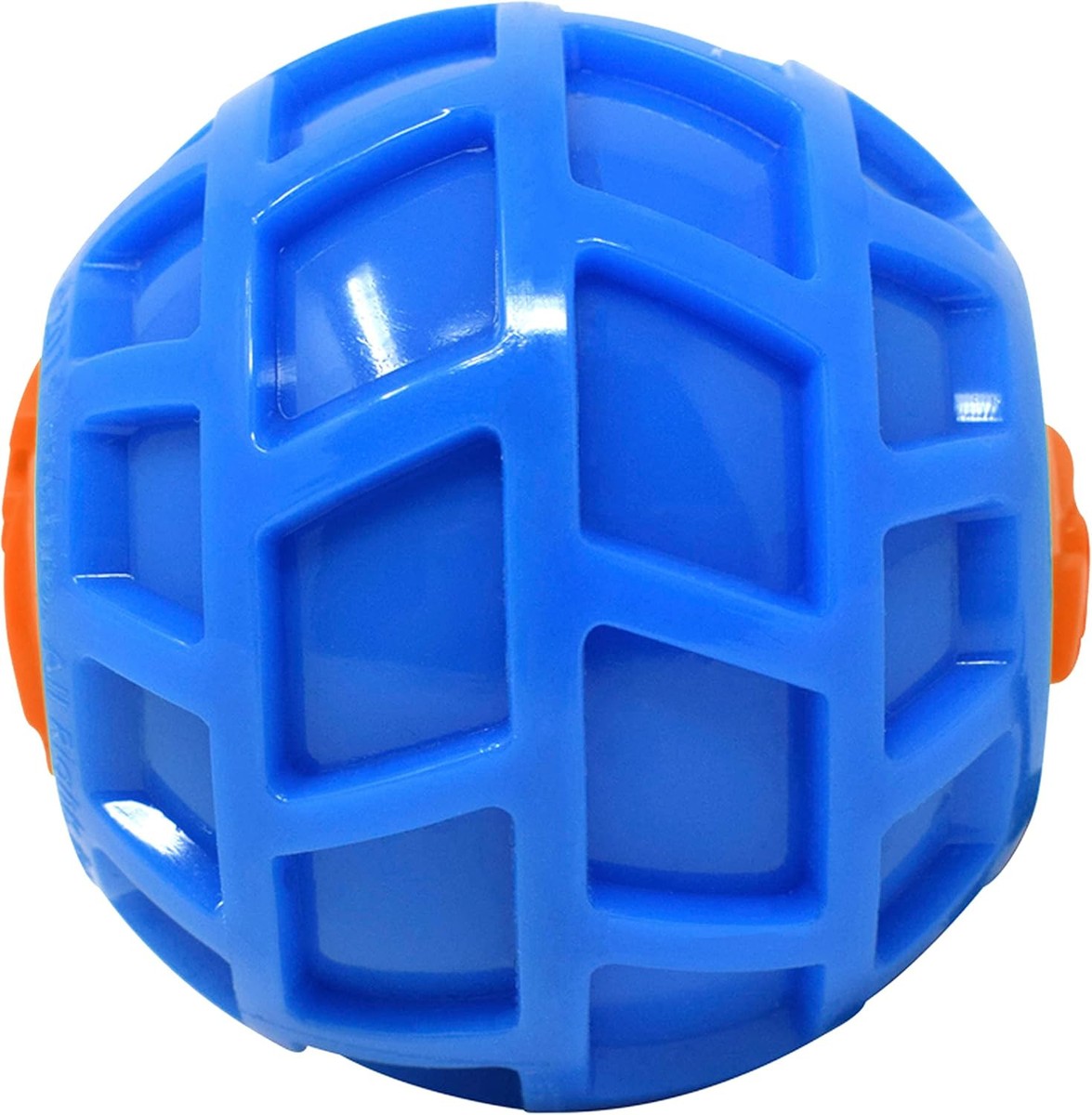 Nerf Hond Twee Toon TPR Spike Ball, Groot
