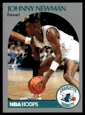 1990-91 Hoops Johnny Newman Charlotte Hornets #403