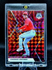 2021 Panini Mosaic Shohei Ohtani #179 $ RED Reactive PRIZM $
