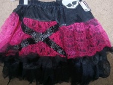 Halloween Monster High Pink Tutu New With Tags Size 6 