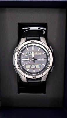 CASIO WAVE CEPTOR WVA-M650-1AJF Solar Atom Funk Analog Digital Uhr 10BAR