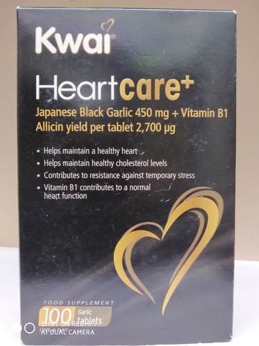 Kwai Heartcare Garlic Capsules 100 Odourless High Strength 300mg EXPIRY FEB 2026 - Picture 10 of 24