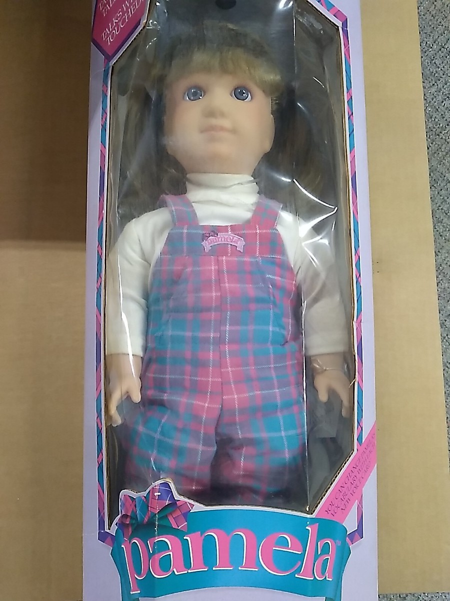 Vintage 1986 Pamela The Living Doll Never Removed From Box World's