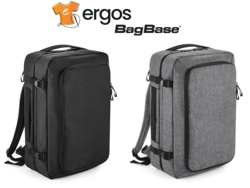 BagBase Zaino da Viaggio Borsa Scomparto Laptop Borsone Tasche Computer BG480 - Foto 1 di 7