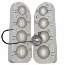  Ball head Jig mould Predator  ideal for bass conger ling use VMC 7161 7/0 + 8/0