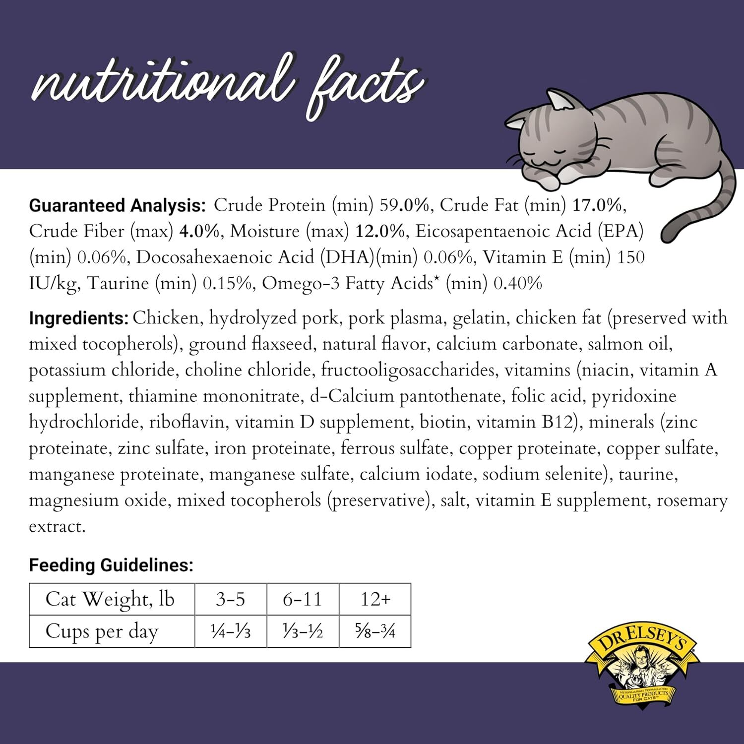 Dr. Elsey's Cleanprotein Grain Free High Protein Low Carb Dry Cat Food