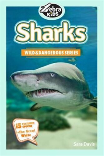 Sharks : photos incroyables et faits amusants, livre de poche par Davis, Sara, comme neuf... - Photo 1/1