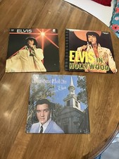 Elvis Presley Record Lot Of 3 (6 LP Total) In Hollywood You&rsquo;ll Never Walk Alone 