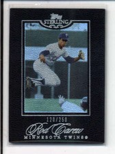 ROD CAREW 2006 TOPPS STERLING #142 RARE BASE CARD SP #120/250 AN4086