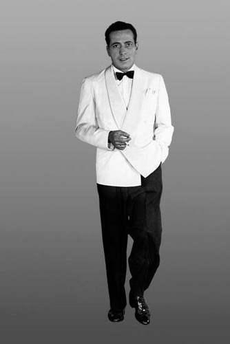 Humphrey Bogart full length pose in 